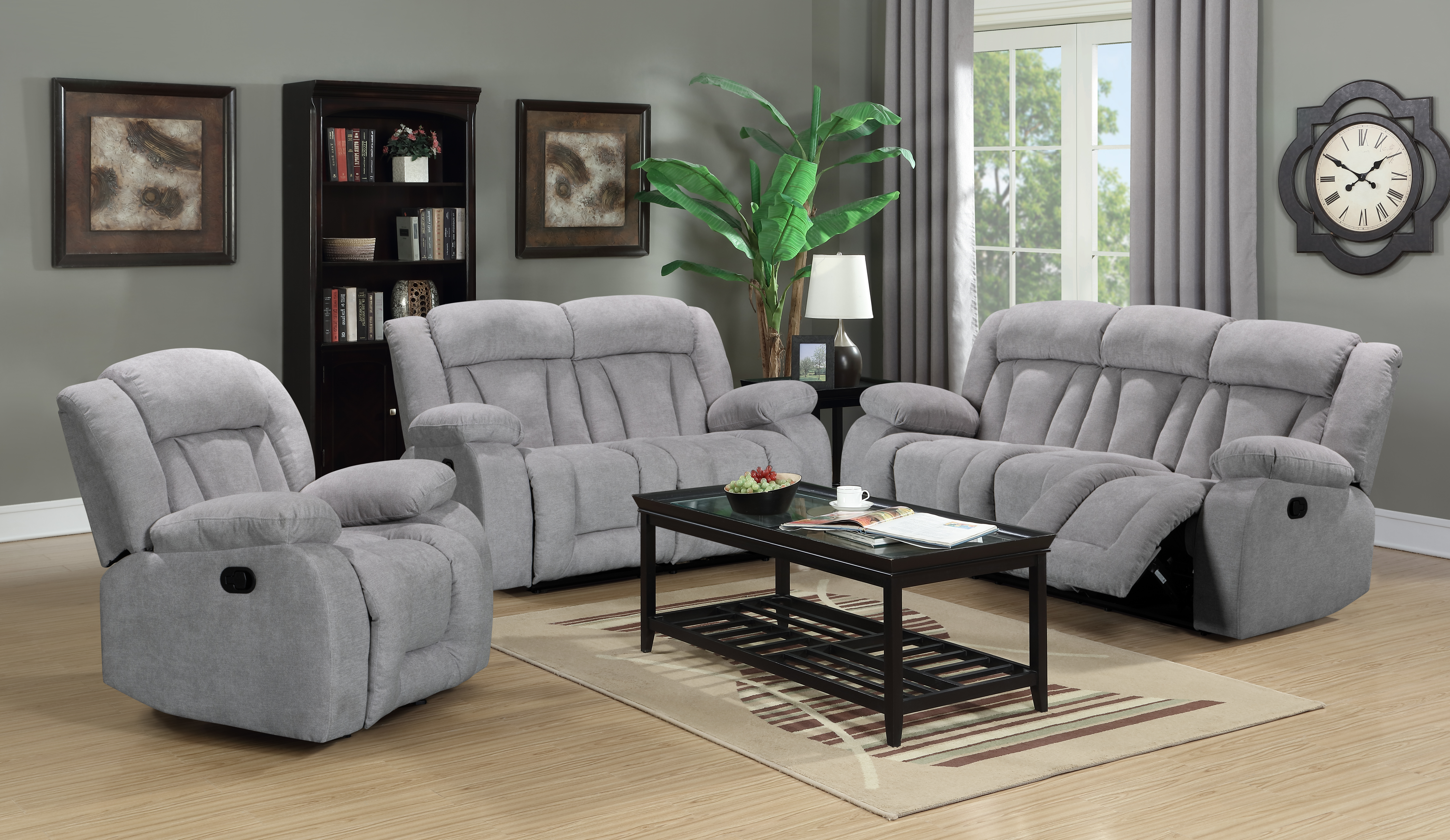 recliner sofa 7 persons mod: 8104